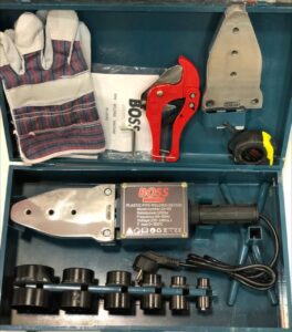 اتو لوله صنعتی با لوازم باس