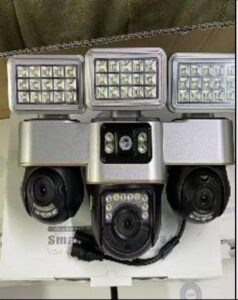 💥اسپید دام سه لنز سیمکارتی سه دوربین 3mp